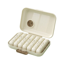 7 Day Removable Compartment Pills Case Portable-A 21 grids