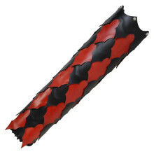 Medieval Larp Dragonscale Quiver Elven Leather Back Arrow Case One Size Black Brown Archery Holster Outdoor