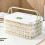 Stackable Clear Dumpling Organizers With Date-A layer of white 4
