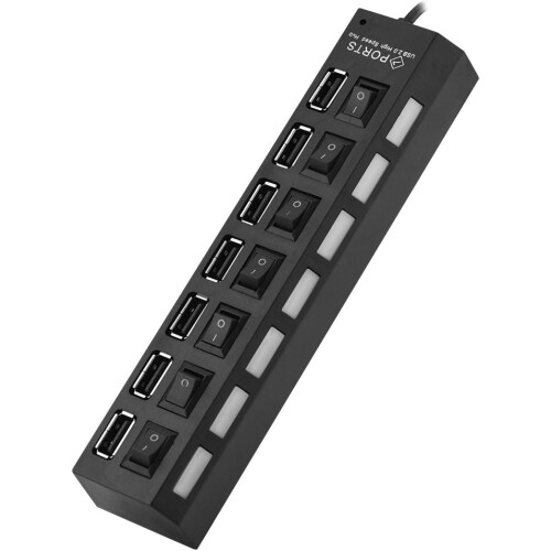 Προσαρμογέας USB Hub για PC, Laptop, Mac, Desktop, Προστασία ασφάλειας συσκευών, Μεταφορά 1