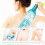 Πολυτελής εμπειρία μπάνιου, τρίψιμο πλάτης διπλής όψης με υφή, εύχρηστο με λαβές, 4