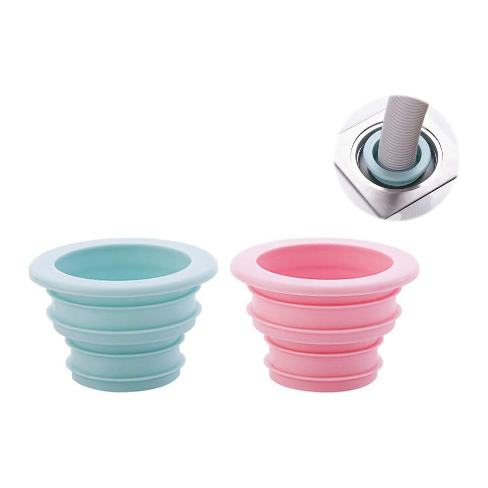 Flexible Design Deodorant Sewer Seal For Kitchen Laundry Bathroom, Anti-Aging Silicone Drainpipe Hose Silicone Plug Ensures A Tight Seal And Durabilit 9061222089618