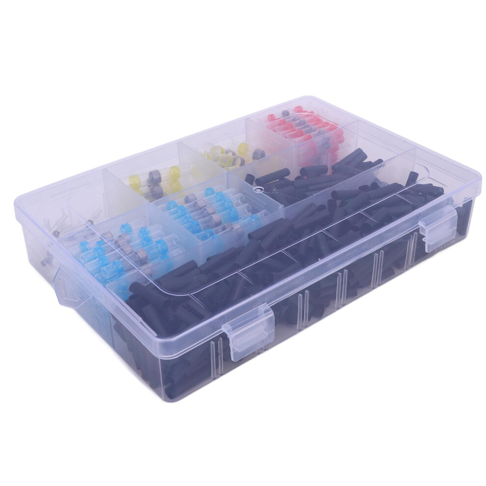 Marine & Auto Waterproof Heat Shrink Solder Sealed Wire Connectors 600Pcs 8471364402144