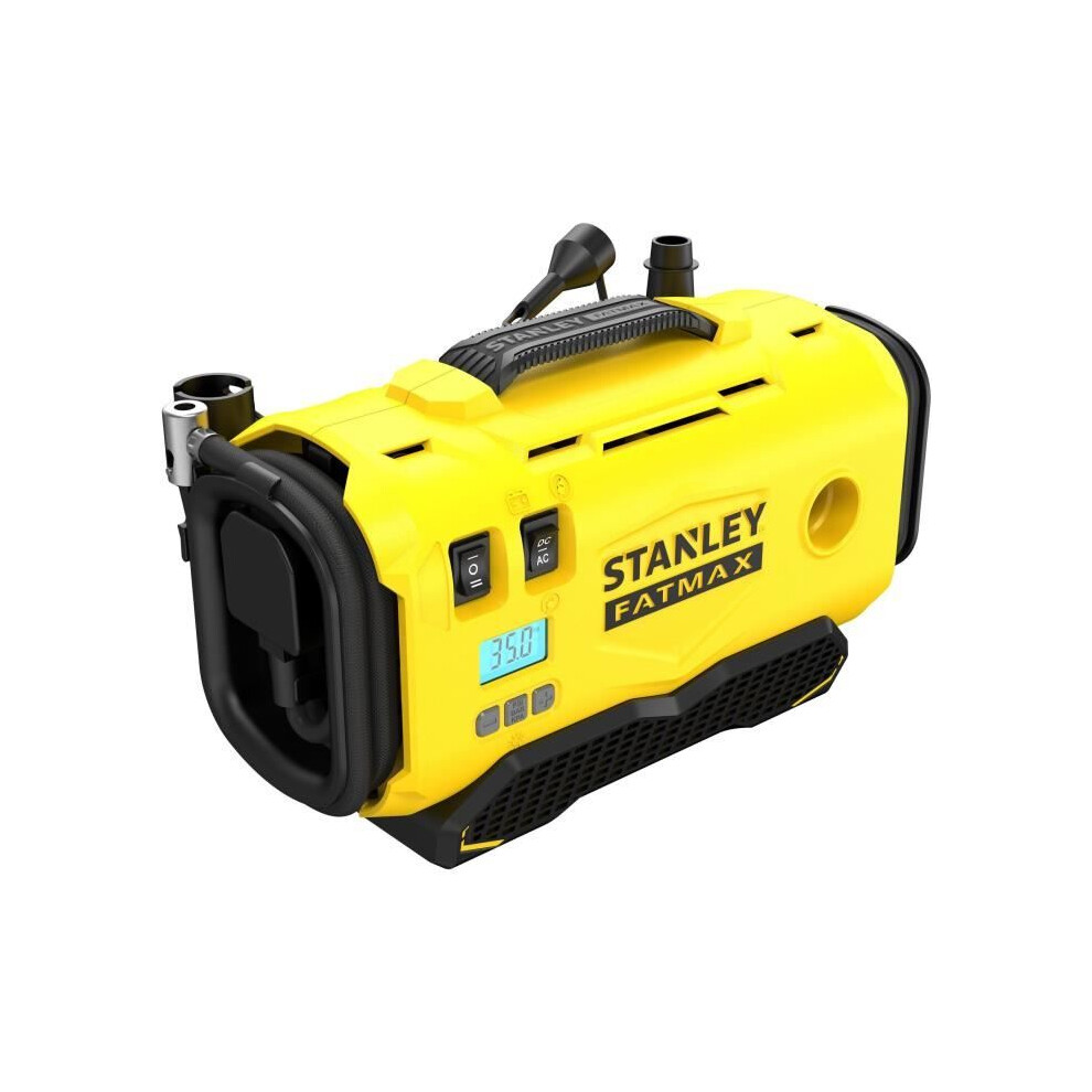 Stanley Schwarz/Gelb Kompressor, Sfmce520b-Qw (1 L, 11 Bar) - Bild 6