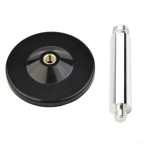 GPS GNSS Magnetic Base Mounting 5/811 Thread GNSS Adapter Black Plastic Base 1