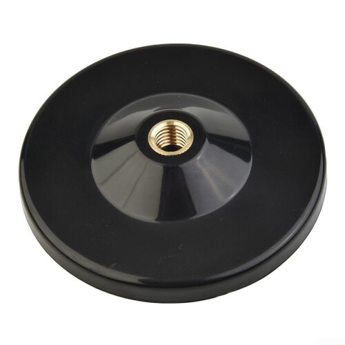 GPS GNSS Magnetic Base Mounting 5/811 Thread GNSS Adapter Black Plastic Base 2