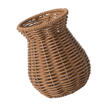 Table Vase Rattan Vase for Living Room, Faux Rattan Weave-370B
