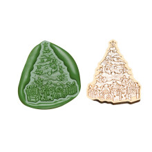 Vintage Stamp Head, Sealing Stamp Head-Christmas wishing tr