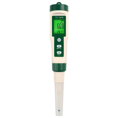 PH Meter Professional  Accuracy Sensor Temperature Sensor Acidity Tester For Brewing Cheese Meat Canning Dough Soil