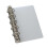 Heavy Duty Side Insert Binding Clip For Journal-Silver M5 2cm 1