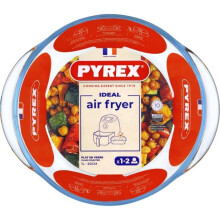 Luftfritteuse-Behälter - PYREX - 1450140 - Rund - Aus Borosilikatglas - 20 cm