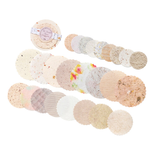 Classical Paper Crafting Element Paper Disks For-2