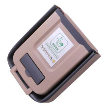 Poubelle murale poubelle pliante 7L/10L cuisine-7L Couleur Café