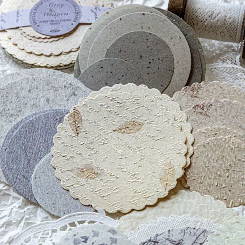 Classical Paper Crafting Element Paper Disks For Albums Gift-4 2