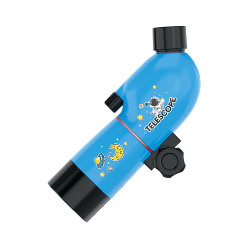 40X Zoom Large Lenses Telescope For Child Beginner-Blue