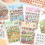 4 Theme 3D Sticker Collection For Childrens-Tree Cat Cake 3