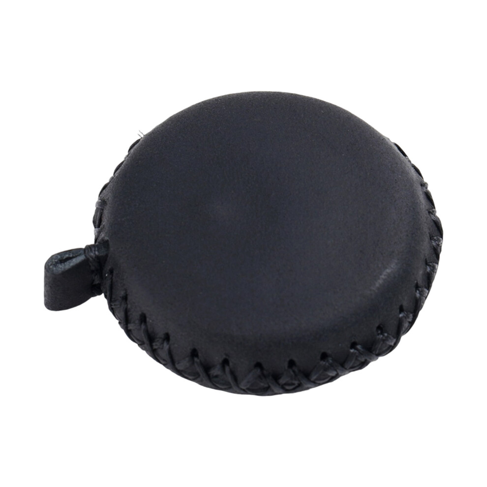 Multi Functional Leather Miniature Measuring Ruler-Black 7754000669394