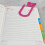 6Pcs Large Acrylic Paperclip Decorative Bookmarks Clamp Book 4