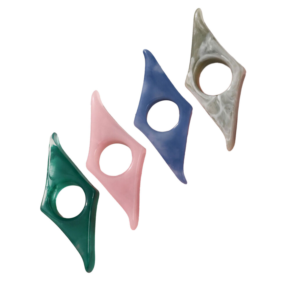4Pcs Thumb Book Page Holder Resin Book Page Holder-2456 Light 7754000668663