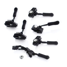 Fixateur de fermetures éclair réglables, 3 tailles-6 pièces