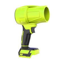 High Speed 500000 RPM Cordless Blower Ultralight 1.35lbs-Green