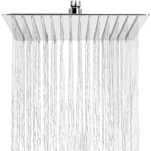 Wasserfall-Duscharmatur, Edelstahl-Regenduschkopf mit Ganzkörperabdeckung, große Regenduschköpfe zur Decken- oder Wandmontage für Zuhause