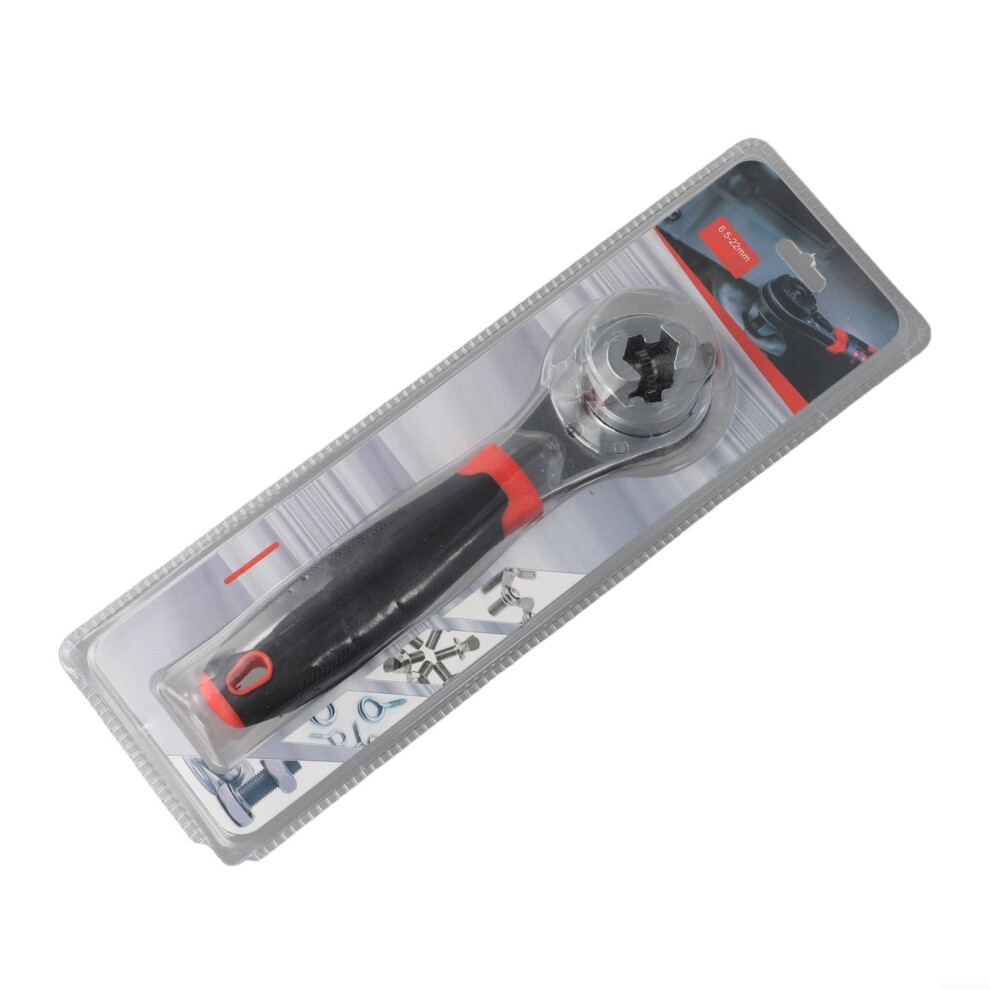 Adjustable Ratchet Wrench 622Mm Quick Release Ergonomic Handle Metric And Sae Screws Auto And Home Maintenance 9339159519929