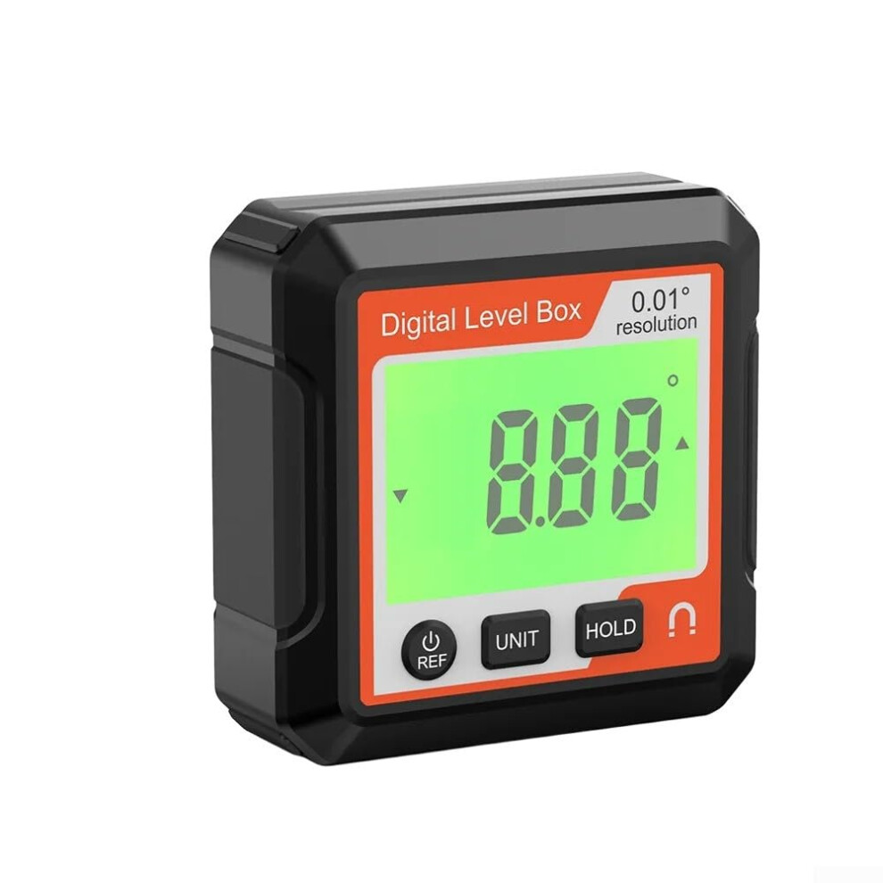 Digital Angle Gauge Protractor Inclinometer Magnetic Base Dual Modes Data Lock 0.05 Degree Accuracy 4X90 Range 9339159519936