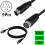 9 Needle 9Pin S-video Mini Din Adapter-3m straight head 6
