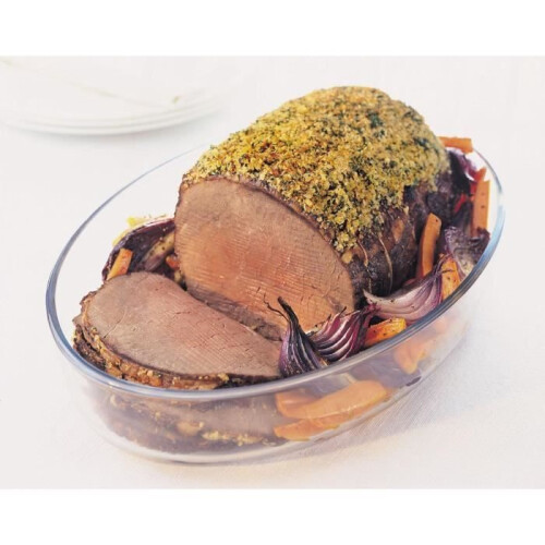 Pyrex Pyrex Microwave Safe Classic Oval Roaster 35cm Transparent 2