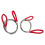 2Pcs Cable Handsaw Manual Hand Tool for Gardening-Red 1