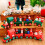 Christmas Train Set with Clear Festive Patterns, Elegant Mini Train Decor for a Chic Holiday Home 4