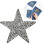 Patchs en strass étoile à repasser, 24 pièces, patchs-A02 4