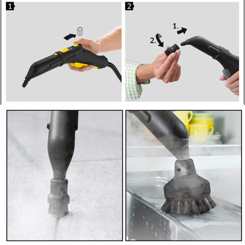 Comprehensive Cleaning Attachment for Steams Cleaners for-Set 1 1