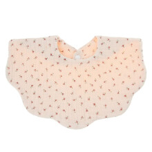 Newborn Muslin Bibs Bandana Drool Bibs For Boys And Girls, 100% Organic Cotton, Absorbent Hypoallergenic Pullover Beige