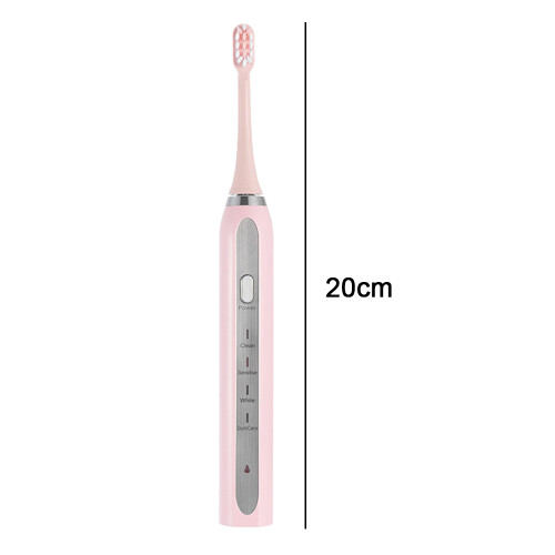 ADA-Approved Rechargeable Toothbrush, Boost Your Brushing Routine, Modern Technology, Sleek Storage Solution, 30-Day Battery Life, Includes 4 Replacem 1