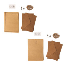 Hârtie papetărie Kraft vintage, dimensiuni potrivite pentru hărți și invitații antice, sporește simțul ritualului, ideală pentru decorarea