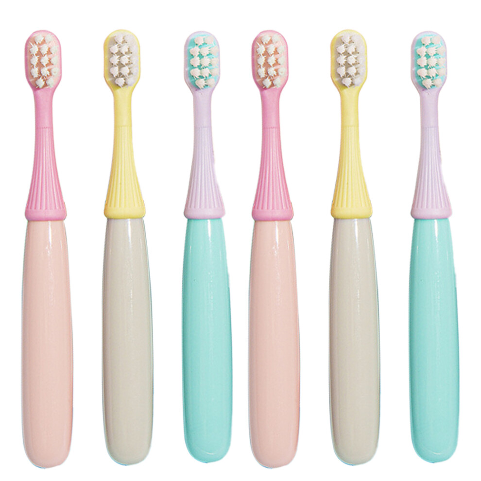 Three Sided Toothbrush For Effective Oral Care, Promoting Independent Brushing With Feathered Bristles And An Ergonomic Design