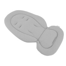 Babykinderwagenkissen Hellgrau 67x35,5cm, Verbesserter Komfort & Rutschfest