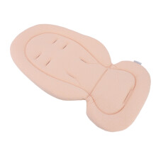 Baby-Kinderwagensitzkissen Hellrosa 67x35,5 cm Rutschfest Waschbarer Sitzverkleidung