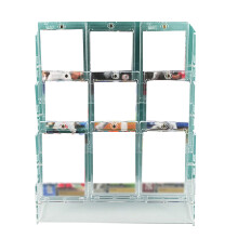 Acrylic Card Holder with 3 Tiers for Graded-Transparent color