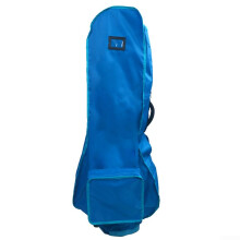 Golf Bag Travel Rain Cover Blue PVC Waterproof, Double Zipper Design, Height 49.2 Inches