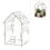 Low Maintenance Acrylic Pet Enclosure Good Ventilation for 2