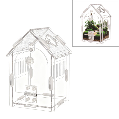 Low Maintenance Acrylic Pet Enclosure Good Ventilation for 1