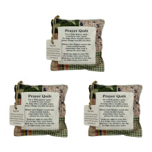 Soft Cloth Blessing Pouches Embroidered with Inspirational-Zs