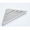 Kitchen Bathroom Tripod NoDrill Wall Mount Corner Storage Triangular Mesh Basket Toilet Corner Rack 3