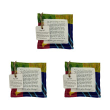 Inspirational Blessing Bag with Crosses Motifs Designed for-Y