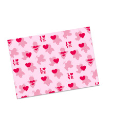 4Pcs Valentine's Day Wrapping Paper Set for Weddings-type D