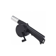 Fole de fogo para churrasco, fácil de transportar, leve e essencial para piqueniques e acampamentos ao ar livre. Produz a quantidade certa de ar