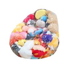 Multifunctional Clear Bean Bag Chair And Toy Holder For-1pcs